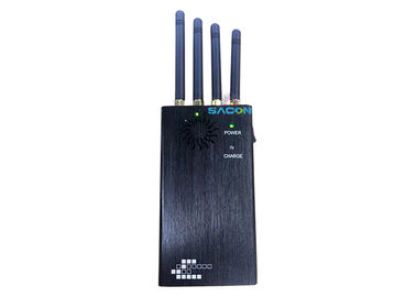 2w 4 bandas 3G 4G jammer de señal 1,5 horas de trabajo utilizado para sala de reuniones