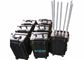 7 canales 350w Manpack Jammer Antennas de fibra de vidrio para 3G 4G GPS, AC110-220V