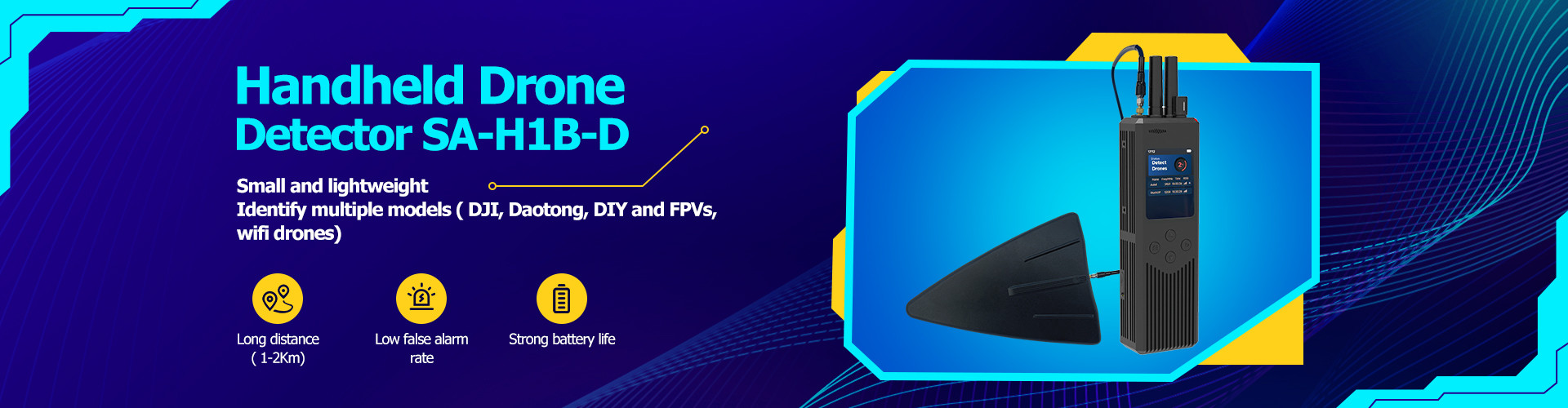 calidad módulo de interferencia anti-drones Fábrica