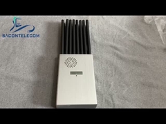 7.4V 20m Disruptor de señal de teléfono celular 18 Antenas 4G 5G GPS 18w