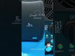 8 el radio de la emisión 20-3000mhz 120watts 100m de Manpack de los canales construyó en batería