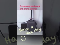 Distancia máxima amplia de la cobertura VSWR 200w el 1500m de la frecuencia del desmodulador de la señal del abejón de la mochila