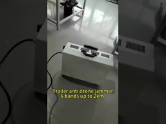 Tipo de remolque Drone Jammer de señal 200w de alta potencia 3km de distancia para DJI
