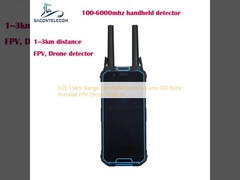 H2L 1.5Km alcance localizador de drones portátil 100-6Ghz detector de drones FPV portátil