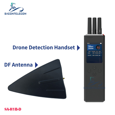 Detector de señales de drones portátiles de la serie DJI, detección de drones FPV Hasta una distancia de 3 km