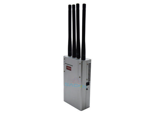 6.5W Jammer GPS de Alta Potencia con 4 Antenas y DC12V para Bancos e Iglesias