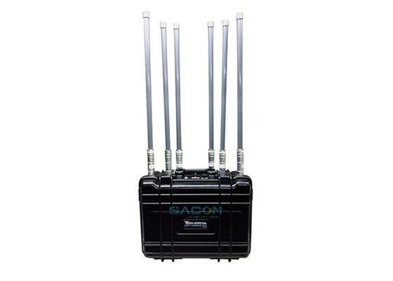 Interruptor de mochila de alta potencia de 90W 6 canales Interruptor IED portátil para fuerzas y equipos SWAT