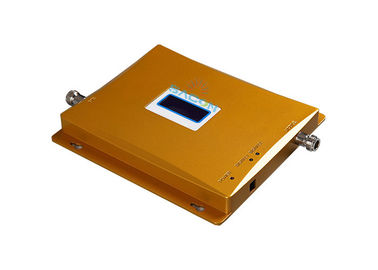 Amplificador de señal de celda amarillo de 65 dB, amplificador de señal de teléfono móvil 195mm*180mm*20mm