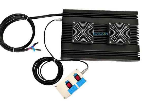 Bloqueador de señal montado en un vehículo de 160 W con antena omnidireccional y fuente de alimentación DC-12V/24V