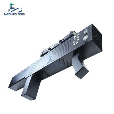 8 bandas 160w de alta potencia arma portátil de avión no tripulado bloqueador de señal interferencia 1,5km distancia