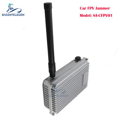 Jammer de señal de drones FPV montado en vehículo de 50W con frecuencia personalizable para defensa de UAV