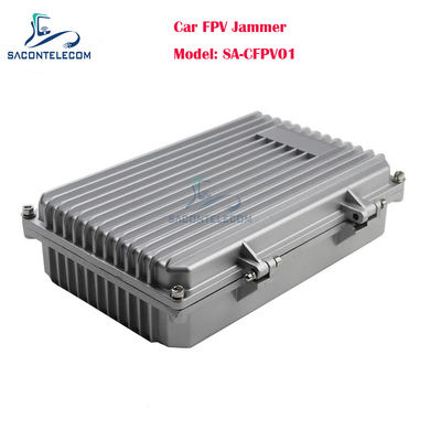 Jammer de señal de drones FPV montado en vehículo de 50W con frecuencia personalizable para defensa de UAV
