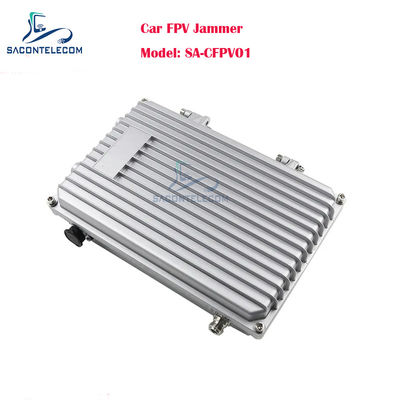 Jammer de señal de drones FPV montado en vehículo de 50W con frecuencia personalizable para defensa de UAV