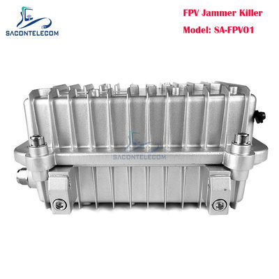 Jammer portátil de drones de alta potencia de 50W de mano con bloqueo de señal FPV de 2.4G