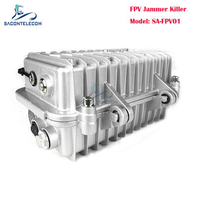 Jammer portátil de drones de alta potencia de 50W de mano con bloqueo de señal FPV de 2.4G