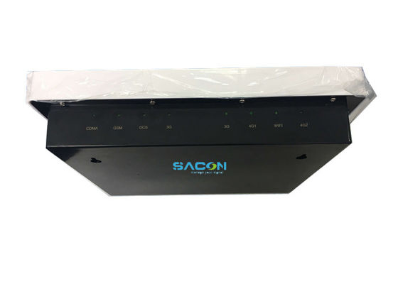 8 Antenas direccionales internas Interruptor de teléfonos celulares con potencia de salida de 30W y rango de interferencia de 5-30m