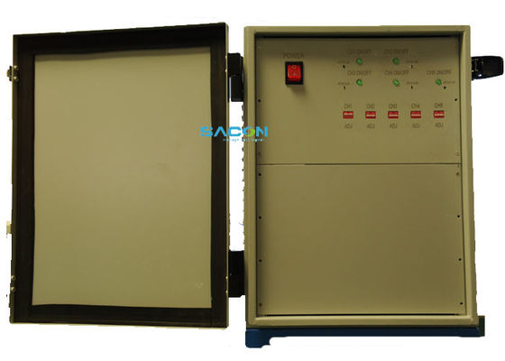 400W resistente al agua 4 bandas jammer de teléfono celular jammer de señal para prisión prisión y uso al aire libre