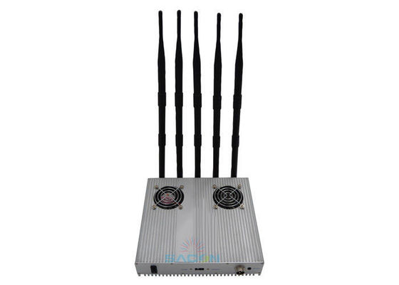 Jammer de teléfono WiFi GPS de 12 vatios con alcance de 40 m para operación continua en prisiones