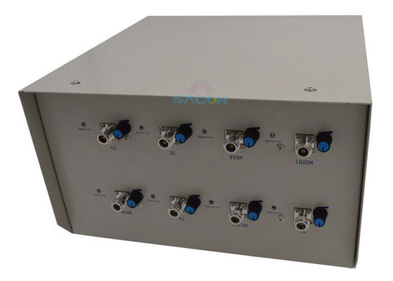 Jammer Montado en Vehículo con Potencia de Salida de 120W, 8 Antenas y Rango de Bloqueo Ajustable para Áreas Seguras