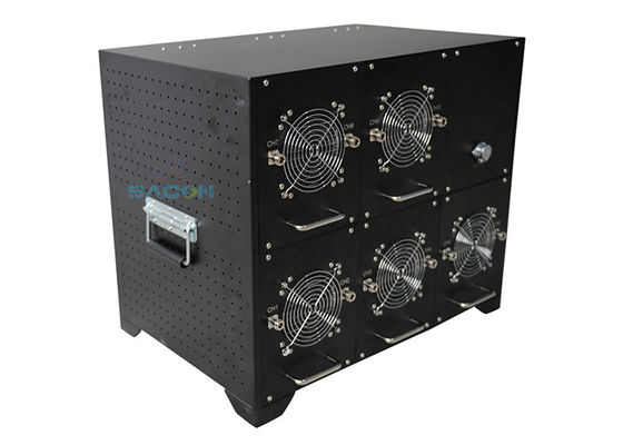 Jammer Vehicular DDS de Banda Completa 20MHz-5850MHz con Potencia de Salida de 1100W y 12 Bandas para Protección de Bombas en Convoyes IED