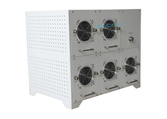 1135W potencia de salida RCIED Jammer con rango de 800m y 20-6000MHz sin interferencia de la brecha para la protección del vehículo