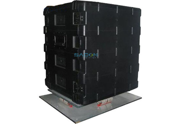 Bloqueador de bombas de potencia de salida digital de 1000 W con rango de frecuencia de 20-2500 MHz para protección de convoy montado en vehículo