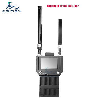 Detector portátil anti-drones de 400-6Ghz FPV UAV detector de señales portátil de hasta 2 km