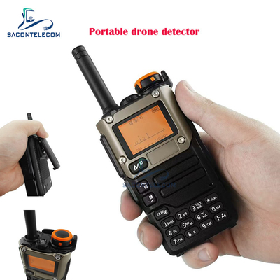 Detector portátil de señales de drones inalámbricos de 700-6Ghz Detector de drones de UAV portátil