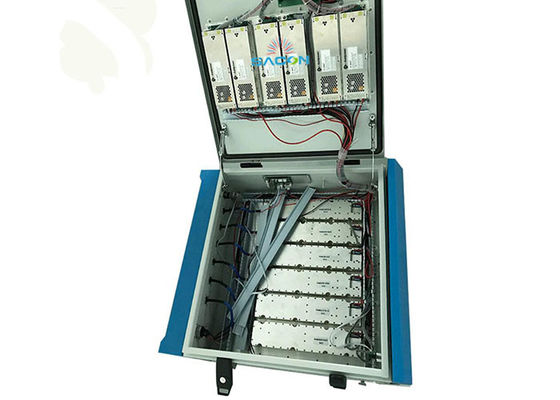600W de alta potencia 6 canales de control remoto teléfono celular jammer para prisión y áreas seguras