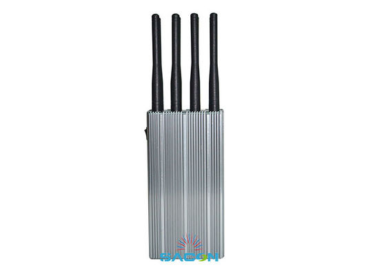 Interruptor de señal portátil de 8 vatios con alcance de 30 metros y 8 antenas para bloquear el teléfono móvil