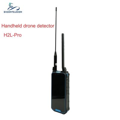 Detector de drones portátil con rango de frecuencia de 100-6000 MHz y distancia de detección de 3 km para la detección de FPV