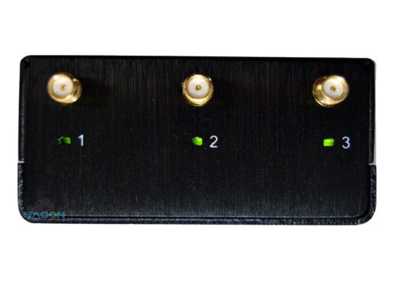 10W 3 Canales Bloqueador de Señal con Control Remoto y 100m de Alcance para Uso en Automóviles y Seguridad