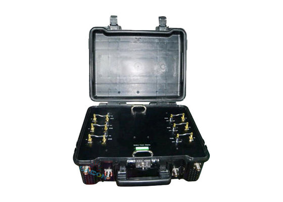 Máximo 90w de alta potencia de mochila de interferencia 6 canales para las fuerzas militares / equipos SWAT
