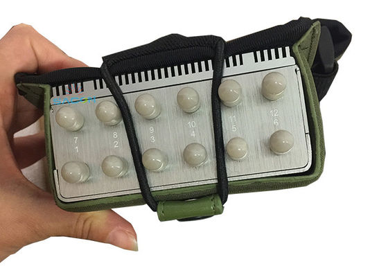 Interruptor de señal portátil con 12 canales Batería de 10000 mAh y radio de protección de 2-20m para GPS WiFi y 4G