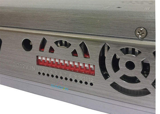 Interruptor de señal portátil con 12 canales Batería de 10000 mAh y radio de protección de 2-20m para GPS WiFi y 4G