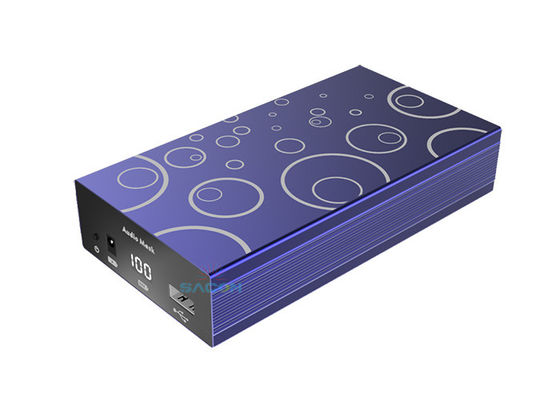 Grabador de voz portátil con exposición ultrasónica de 1,5 m de alcance y batería de 6000 mAh para conversaciones seguras