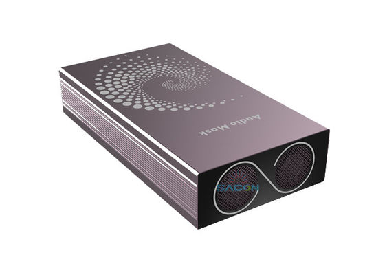 Batería de 6000 mAh Jammer de señal de teléfono celular con radio de 1,5 m y ángulo de protección de 90 ° para bloquear la señal de audio