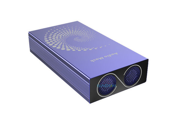 Batería de 6000 mAh Jammer de señal de teléfono celular con radio de 1,5 m y ángulo de protección de 90 ° para bloquear la señal de audio