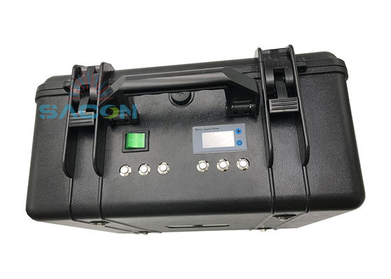 Interruptor de señal de teléfono móvil GPS de 60W con 6 antenas y 2 horas de tiempo de trabajo con batería incorporada