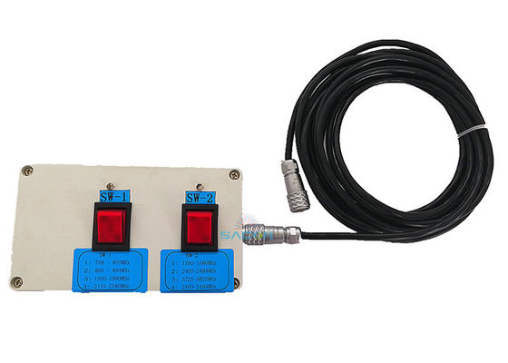 8 canales 700Mhz - 6Ghz Jammer de señal de teléfono móvil con 20W cada banda para uso montado en el vehículo