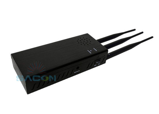 Interruptor de señal de alta potencia portátil de 10W con batería de 8000mAh y antena omnidireccional para bloqueo remoto de automóviles