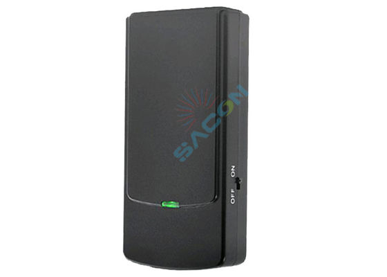 Mini jammer de señal oculta con potencia de salida de 0,5 W 10m de rango de interferencia y batería incorporada