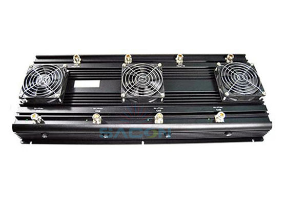 150w potente bloqueador de señales de drones UAV 8 antenas Adaptador portátil de CA fuente de alimentación