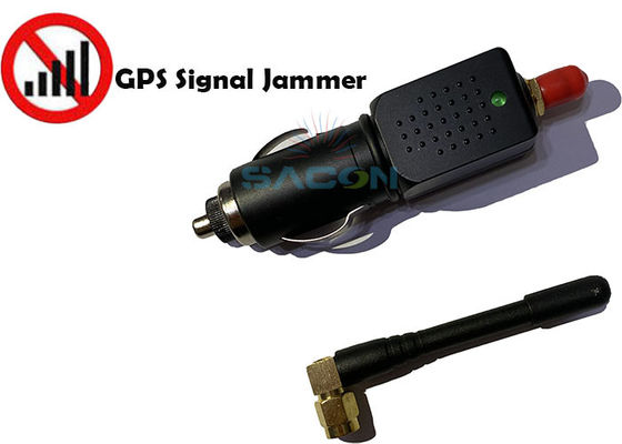 Mini GPS Jammer para automóviles con bloqueo GPSL1 de 1575MHz, rango de interferencia de 1-20M y potencia de salida de 0.5Watt