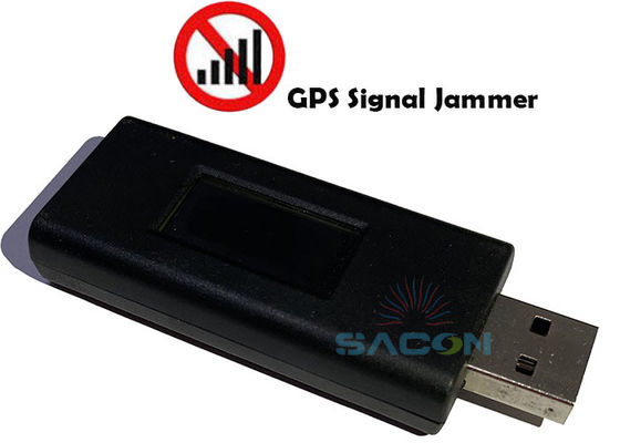 Interruptor GPS de disco USB con pantalla LED y bloqueador de señal de tamaño compacto de 15 m de alcance