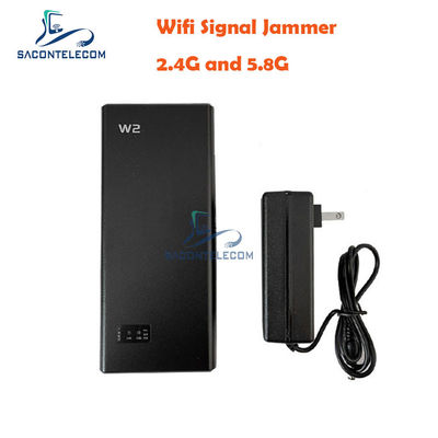 Interferidor de señal WiFi de 3 canales AC240V con alcance de 20m y batería portátil de 4000mAH