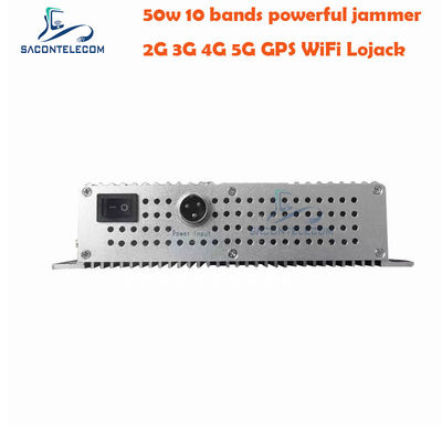 Interruptor de señal de escritorio de alta potencia de 50W con 10 antenas y 2 ventiladores de enfriamiento para GSM DCS 3G 4G 5G