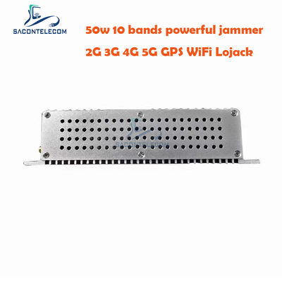 Interruptor de señal de escritorio de alta potencia de 50W con 10 antenas y 2 ventiladores de enfriamiento para GSM DCS 3G 4G 5G