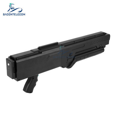 125W Potencia Alta Portátil Jammer de Señal con 1200m de Alcance y Pistola Anti UAV Multibanda