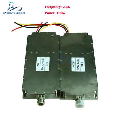Módulo Jammer para Drones de 300-400MHz y 100W, Módulo Jammer Anti FPV con Frecuencia Personalizable